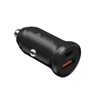 Φορτιστής αυτοκινήτου Smart Mini PD 30W +QC 3.0 Devia - Image 3