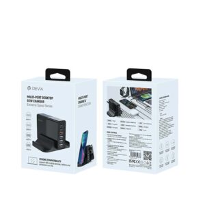 Επιτραπέζιος Φορτιστής Extreme Speed Multi-port 4A+2C PD 80W Devia - Image 3
