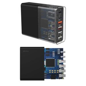 Επιτραπέζιος Φορτιστής Extreme Speed Multi-port 4A+2C PD 80W Devia - Image 6