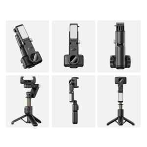 Ultra1 Devia Gimbal AI Tracking με Πολυχρειστικό Shake-proof Τρίποδο - Image 3