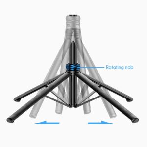 AI Face Tracking Devia Selfie-Stick με Βάση Streaming (163.5cm) - Image 7